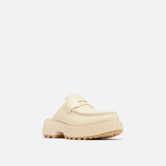 NEW Sorel Ona Ave Loafers - Waterproof, Leather in Honey White For Women 925 5s3 - Picture 4 of 10